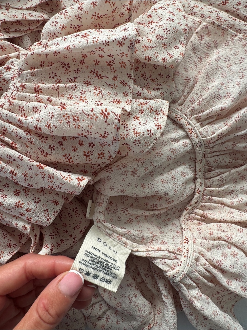 Doen wrap top - Picture 3 of 3
